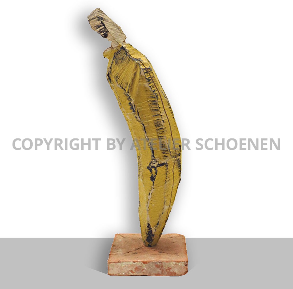 Au banan Oecher Kunst Skulptur Marcel Schoenen