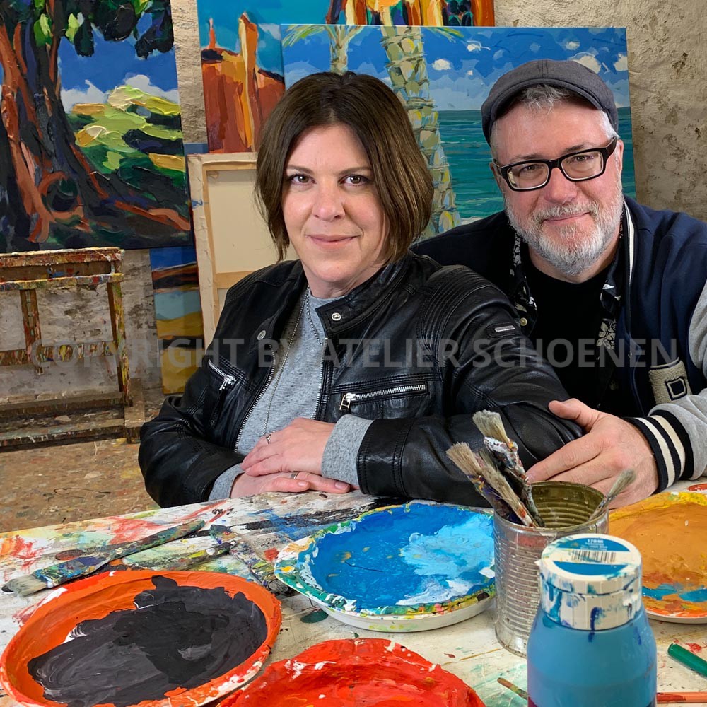 Künstlerpaar Britta und Marcel Schoenen - Atelier Schoenen - Belgien