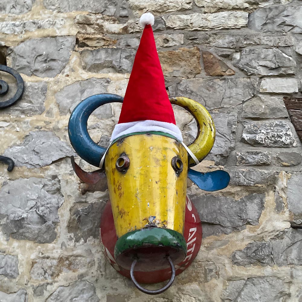 Kunst Metallkunst Gartenkunst bunt farbig